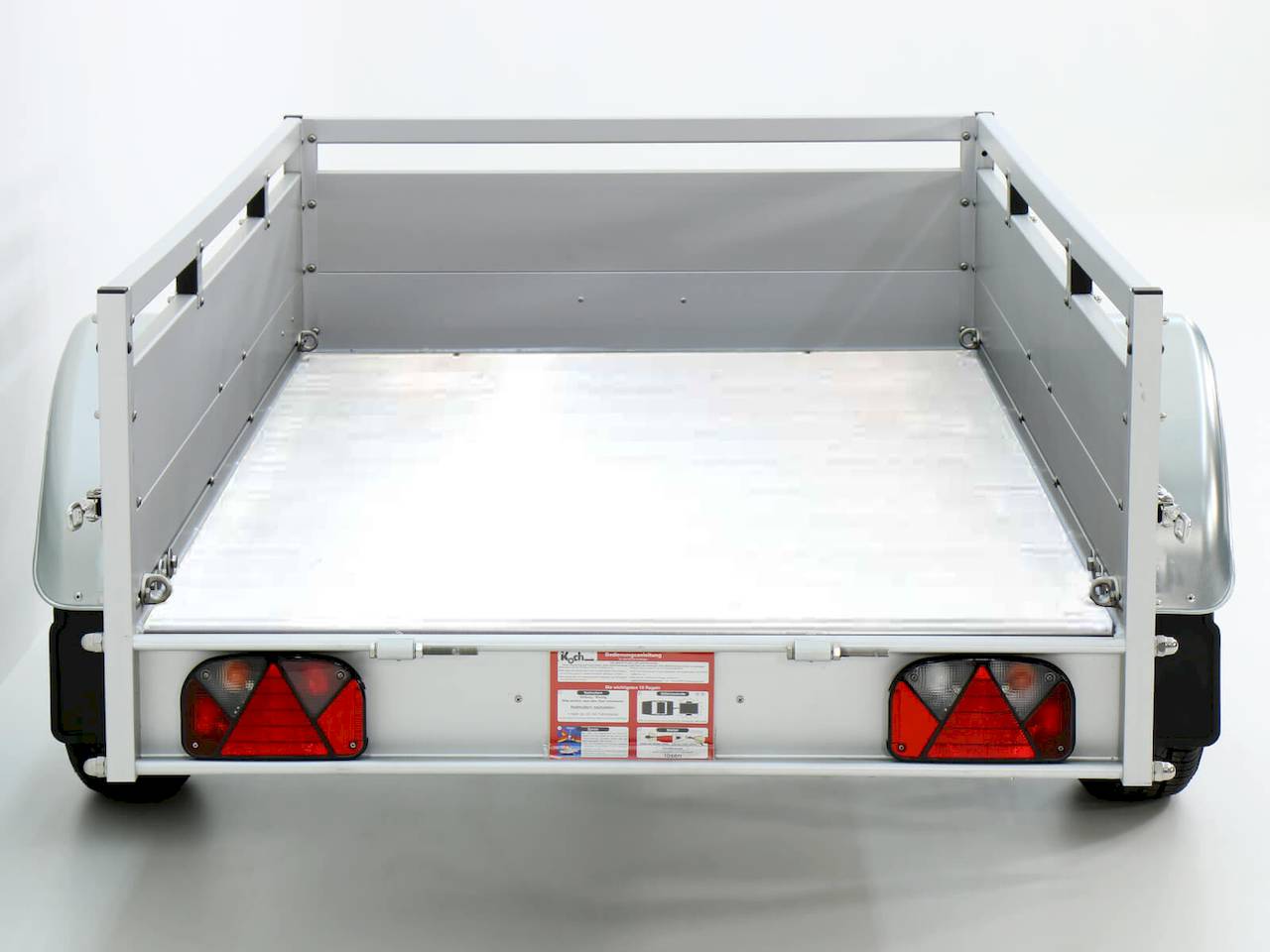 Koch Anhänger B1000 | Aluboden 205x105x45cm 1000kg Tieflader | Anhänger ...